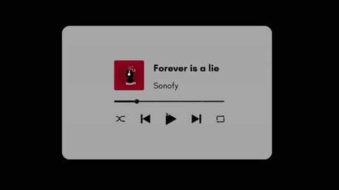 Forever Is a Lie – A Deeply Emotional Sad Lofi Song by Sonofy