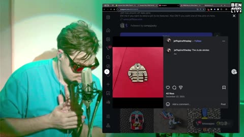 JEFF'S PIN COLLECTION!