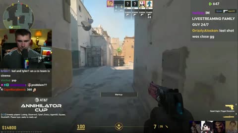 AT&T ANNIHILATOR CUP COUNTER-STRIKE 2 THEN LEAGUE DERUST PRACTICE