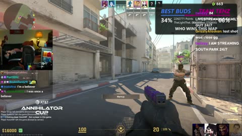 AT&T ANNIHILATOR CUP COUNTER-STRIKE 2 THEN LEAGUE DERUST PRACTICE