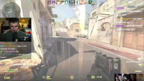 AT&T ANNIHILATOR CUP COUNTER-STRIKE 2 THEN LEAGUE DERUST PRACTICE