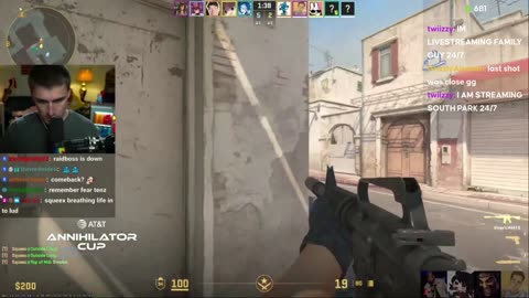 AT&T ANNIHILATOR CUP COUNTER-STRIKE 2 THEN LEAGUE DERUST PRACTICE
