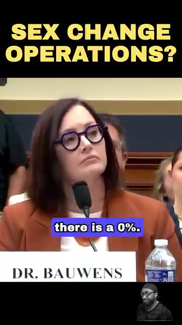 you cannot change your sex, 100% failure...