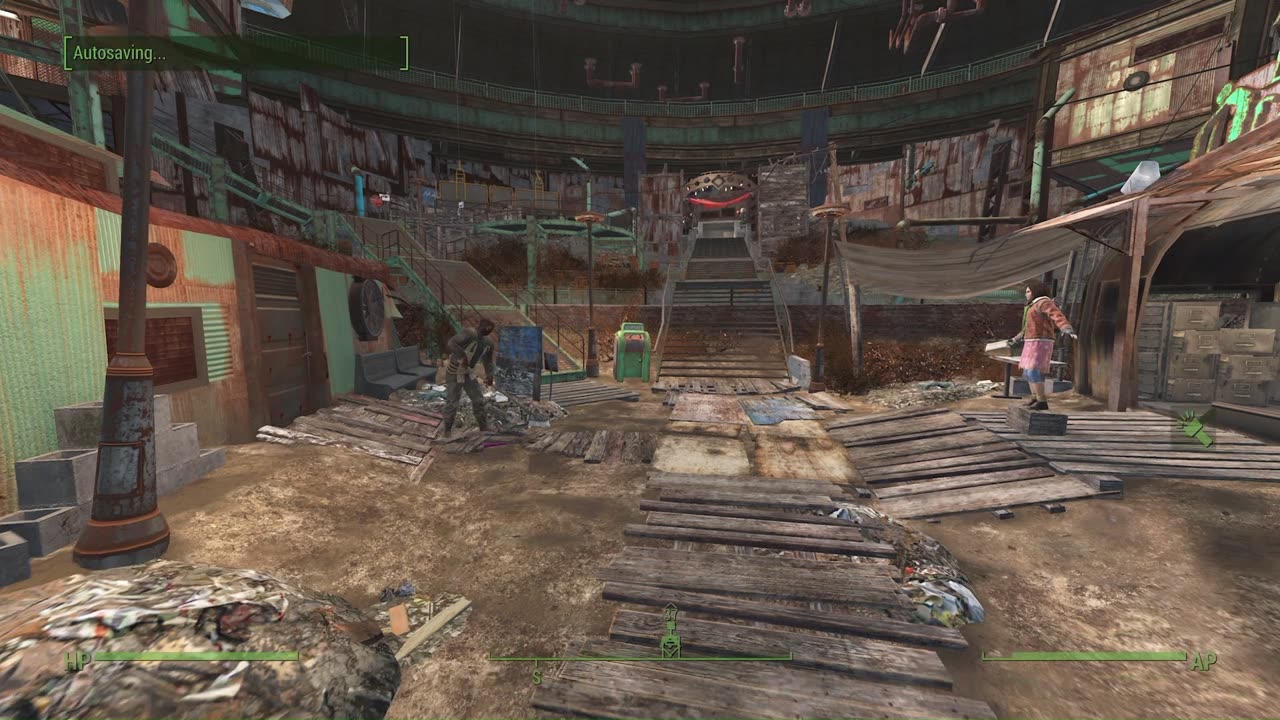 Fallout 4 enjoying some BASED MODS