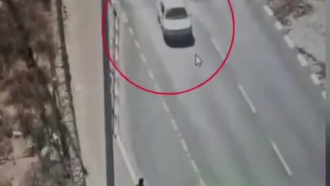 Insane footage from the terror attack in Kfar Yona today