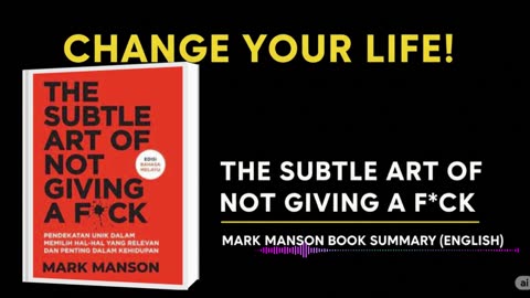 The Subtle Art of Not Giving a F*ck | Mark Manson Book Summary | Life-Changing Lessons