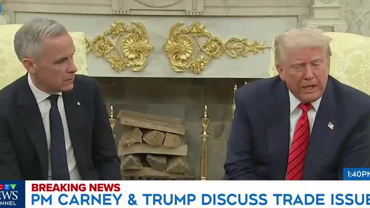 Trump Vs Canada's Prime Minister " This is Mark Carney's "Elbows Down" moment.