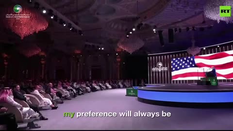 President Trump force peace!