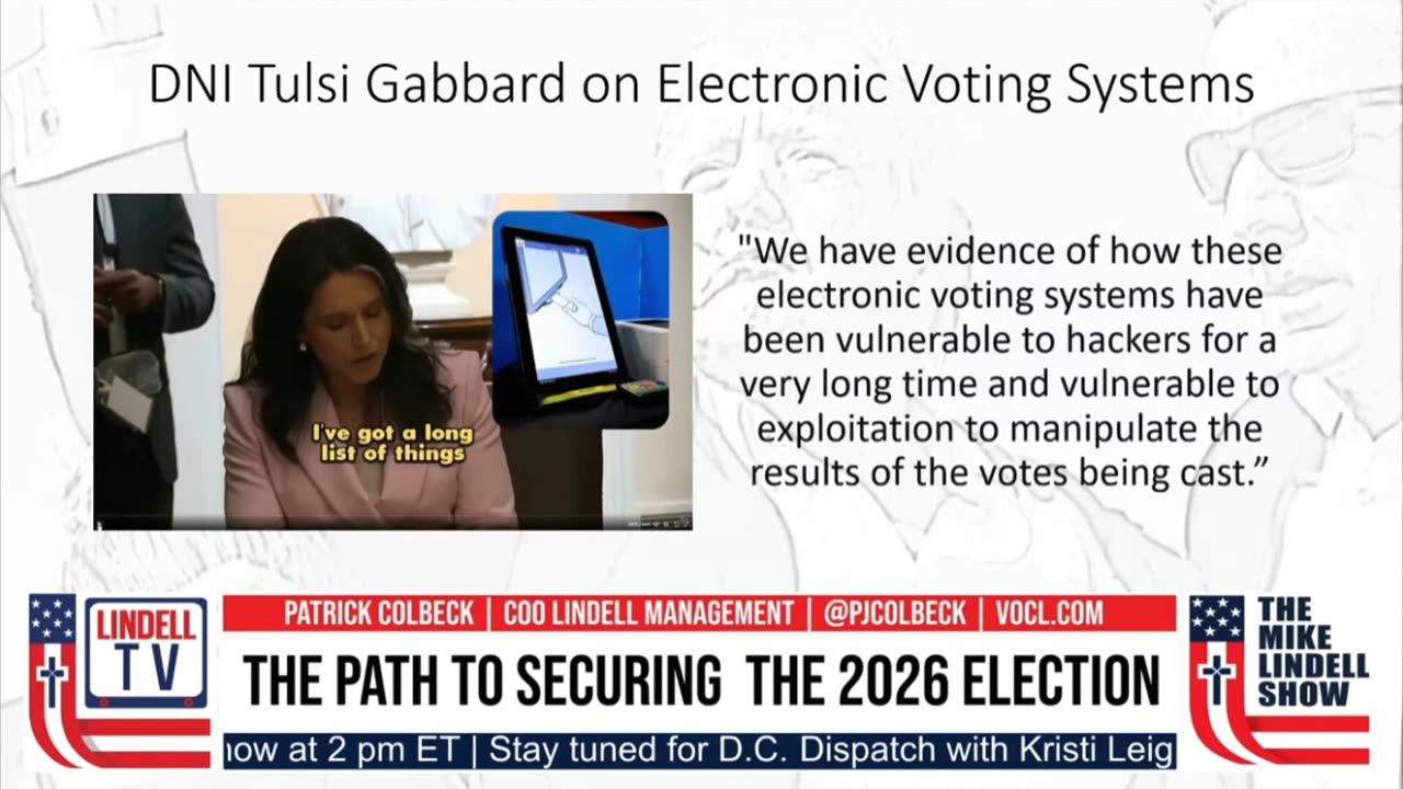 I am working to get the truth out about these voting machines.