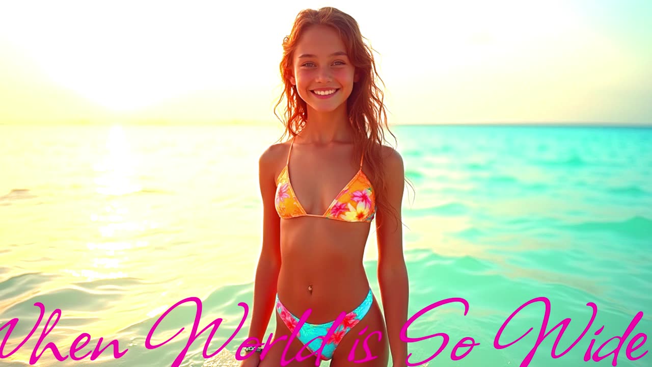 POP MUSIC. Song When the World is So Wide..