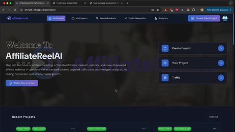 AffiliateReelAI Demo: Discover the AI System That Create and Monetizes Affiliate Money-Sites