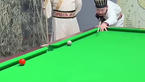 snooker funny video