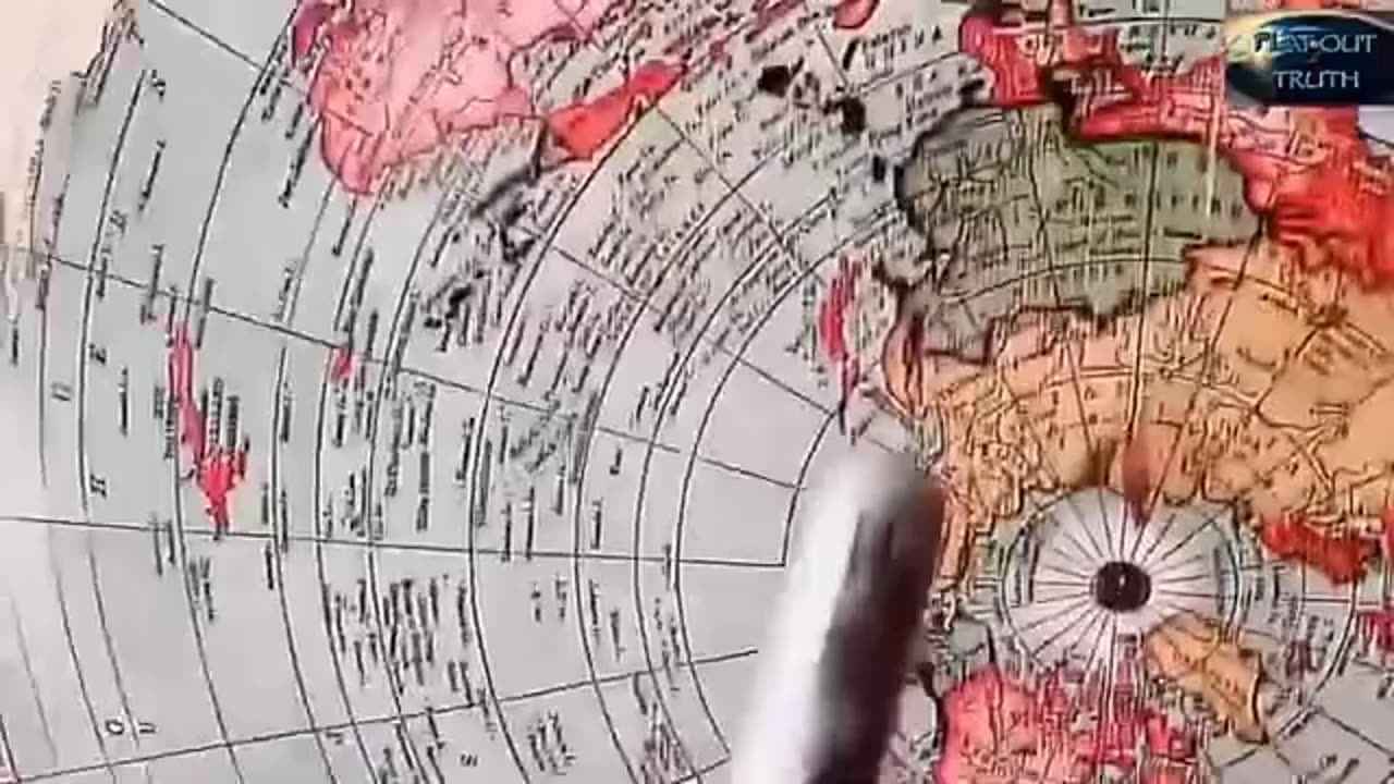 Flat Earth Flight Paths