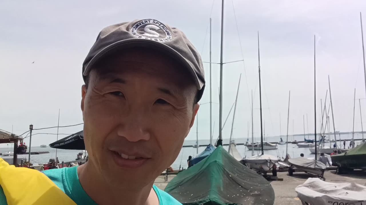 Me taking a sailing course