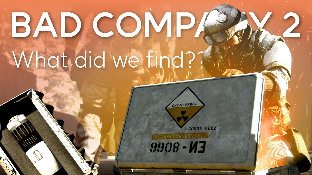 Battlefield Bad Company 2 | Nuclear weapons??