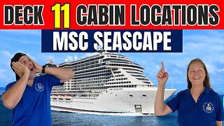 MSC Seascape Cabin Deck 11 | Tall Man's Cruise Adventures