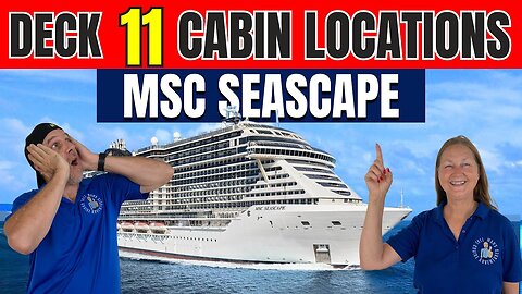 MSC Seascape Cabin Deck 11 | Tall Man's Cruise Adventures