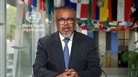 TEDROS - GIVE US YOUR VACCINATED BLOOD SO WE CAN RE-INFECT THE UNVACCINATED