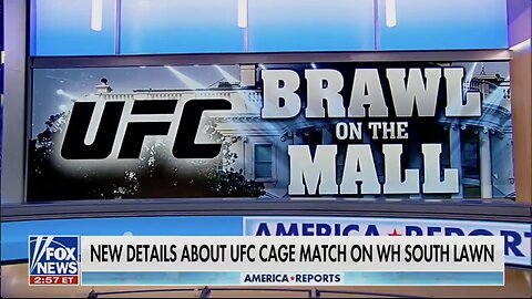 UFC fight at White House to start with entrance from Oval Office
