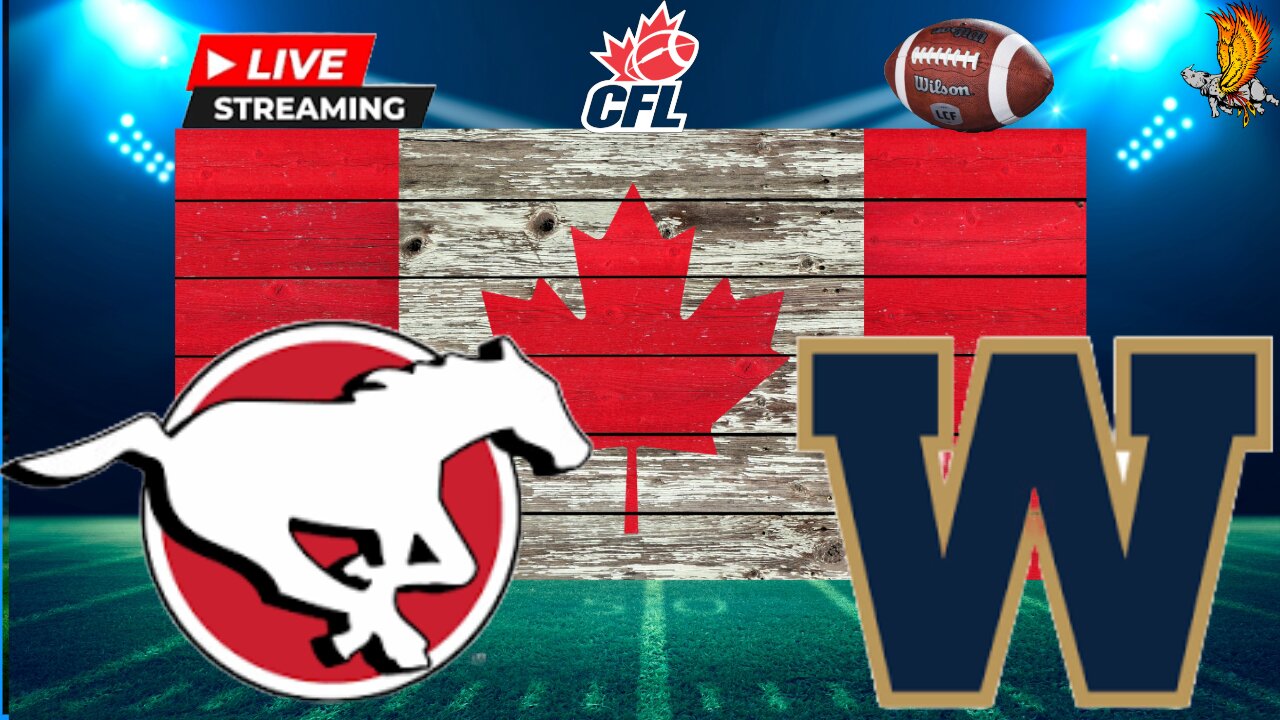 Calgary Stampeders vs Winnipeg Blue Bombers: CFL LIVE Week 7 Watch Party and Play by Play