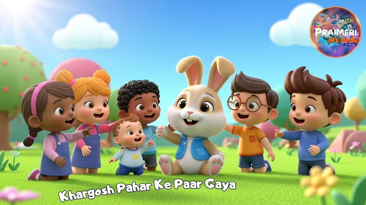 Rabbit Went Over The Mountain | Khargosh Pahar Ke Paar Gaya NEW REMIX Nursery Rhyme n Song for Kids