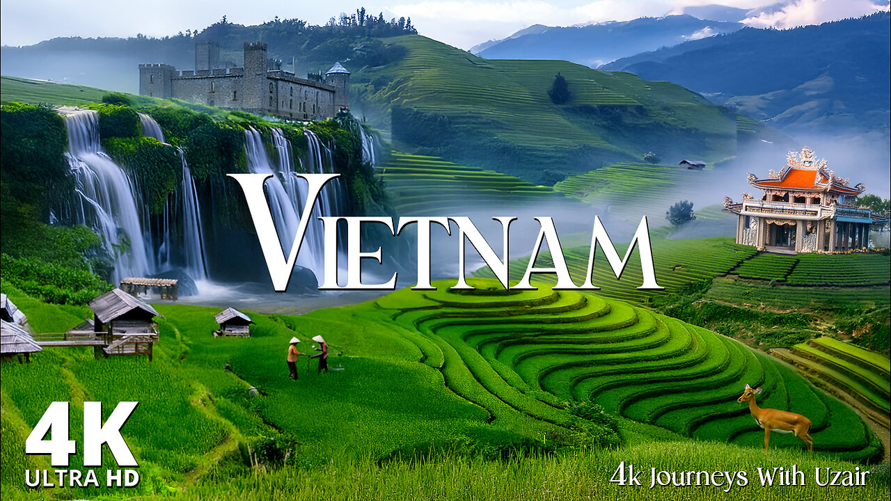 Vietnam in 4k - Incredible Scenes & Discover Vietnam's Unseen Wonders