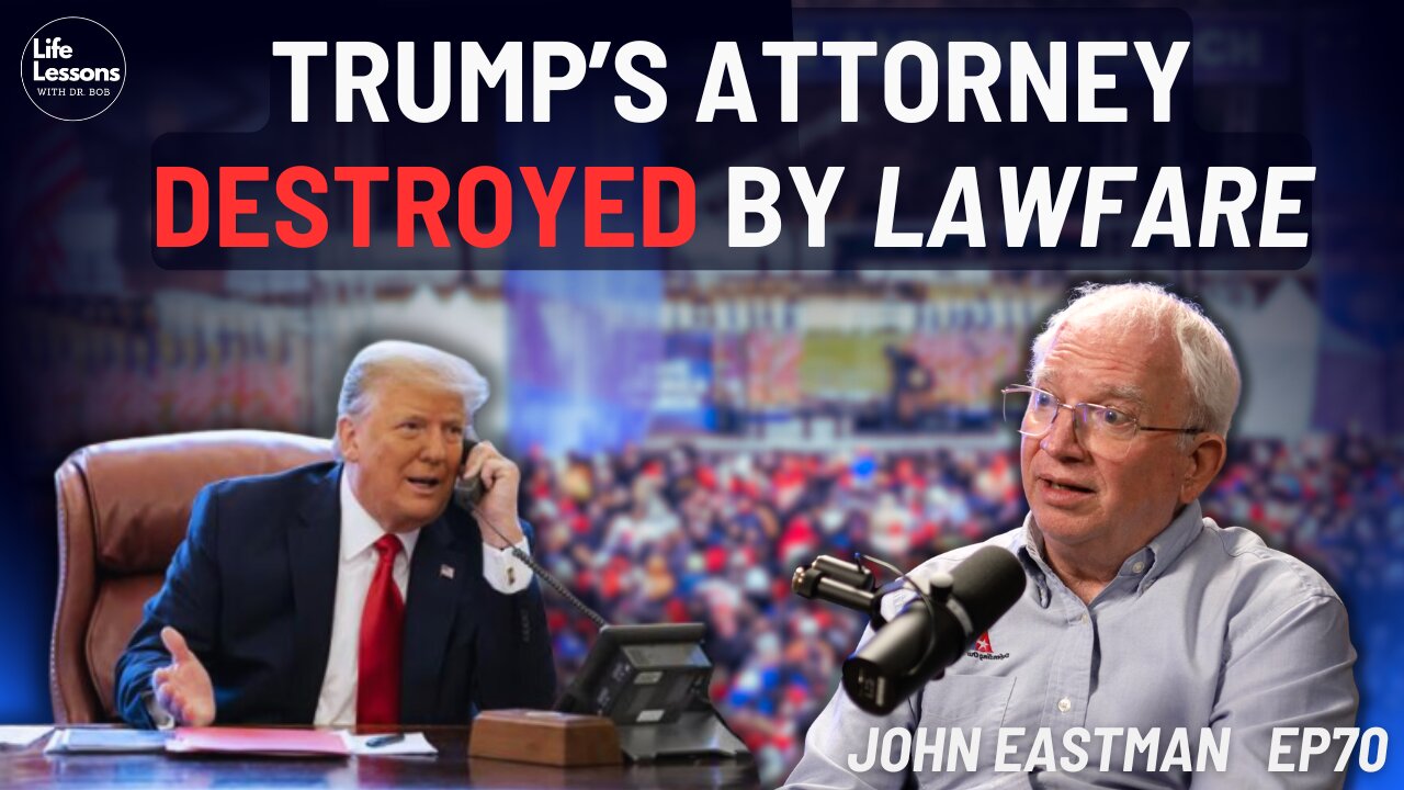 Trump’s Lawyer Speaks Out: The Lawfare War on America | John Eastman