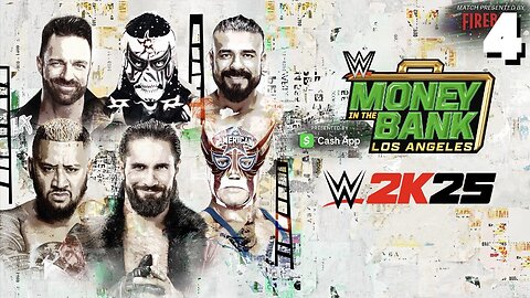 WWE 2K25 Money In The Bank 2025 - Match 4: Seth CLIMBS TO THE TOP!