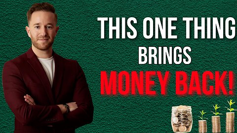 Money Doesn’t Come to You… Until You Do THIS First!