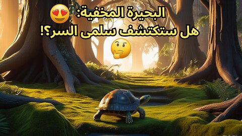 قصة سلمى السلحفاة واكتشاف سر البحيرة المخفية – مغامرة سحرية للأطفال قبل النوم