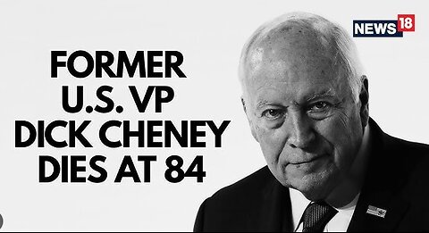 Dick Cheney Dead