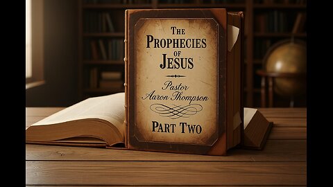 Prophecies of Christ Pt. 2 | The First Coming || Pastor Thompson ||| SFBCV
