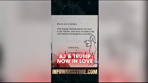 Alex Jones Releases New Epstein-Trump Letters - 7/18/25