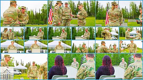 Alaska Army National Guard Change of Responsibility Ceremony