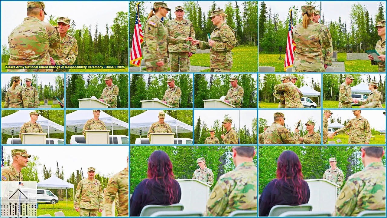 Alaska Army National Guard Change of Responsibility Ceremony
