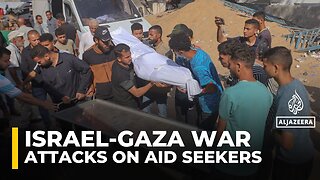 At least 47 Palestinians killed as Israeli forces open fire near Gaza aid sites