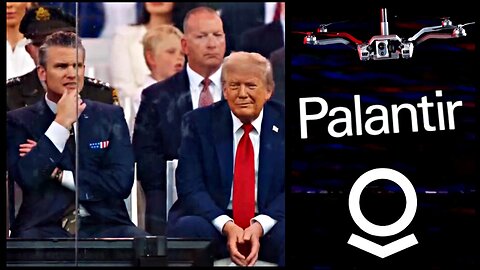 Fake News Cuts Palantir Ad during Trump's Military Parade 👀