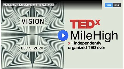 "The Interrelation of Plants, Microbiome and Mental Health"