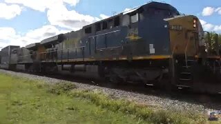 SX Intermodal vs Norfolk Southern Manifest at Berea Tower!