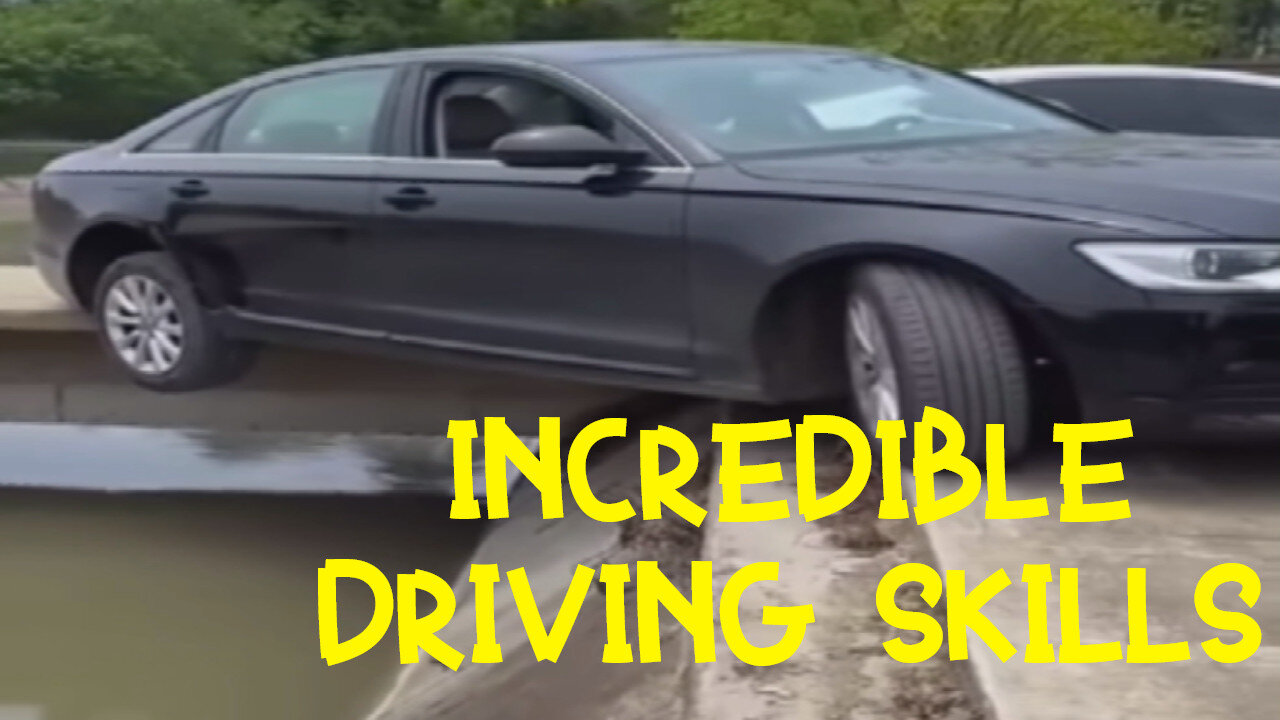 WOW!!! Incredible driving skills!