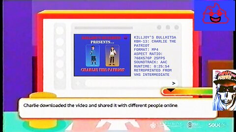 Killjoy's Bullhitsa: Charlie The Patriot ["Pathways" Patriotic Run] (VHS Retroprint)