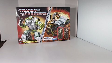 Transformers GI Joe 2024 Collaborative Kup Triple "T" Figure - Rodimusbill New Toy Unboxing