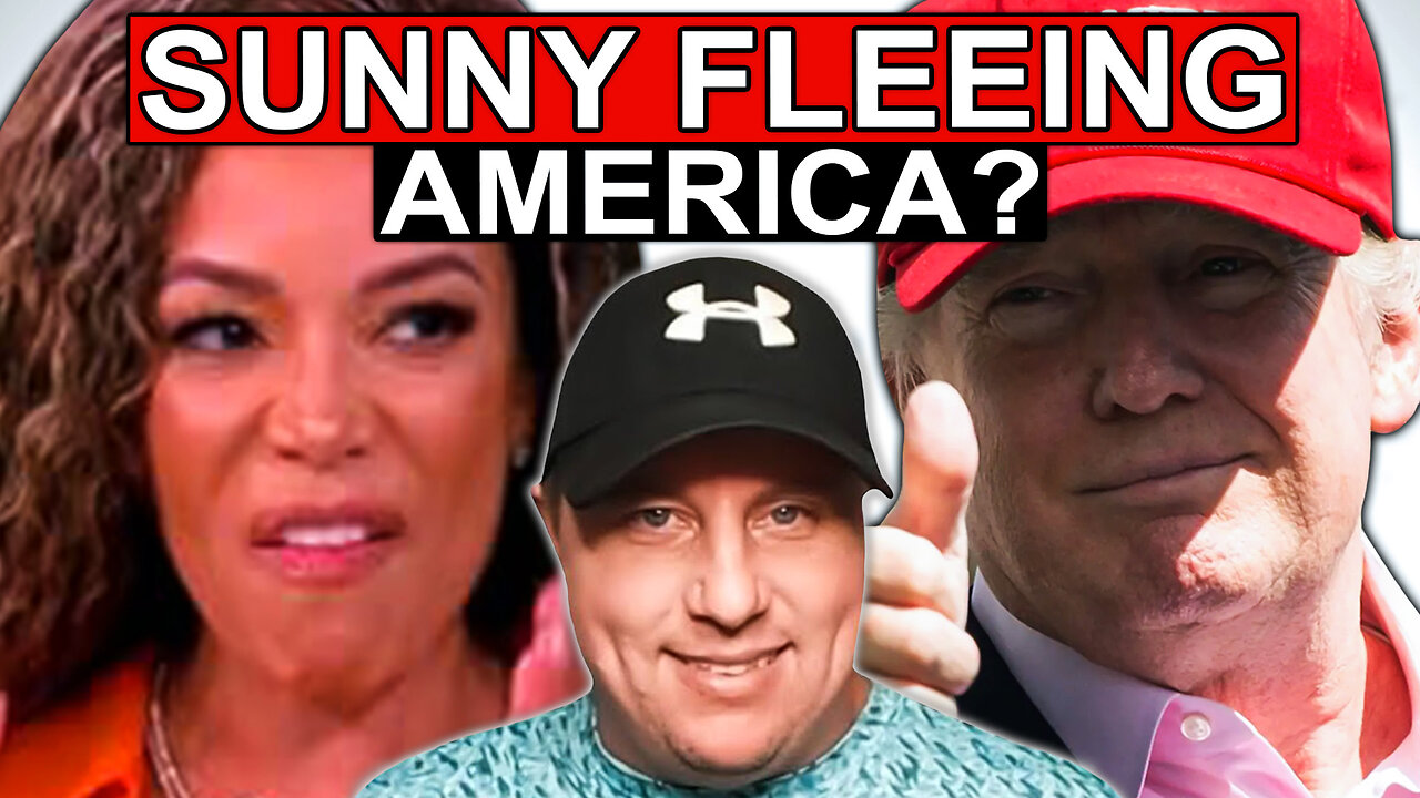 Sunny Hostin & The View TERRIFIED of Trump & LEAVING America??
