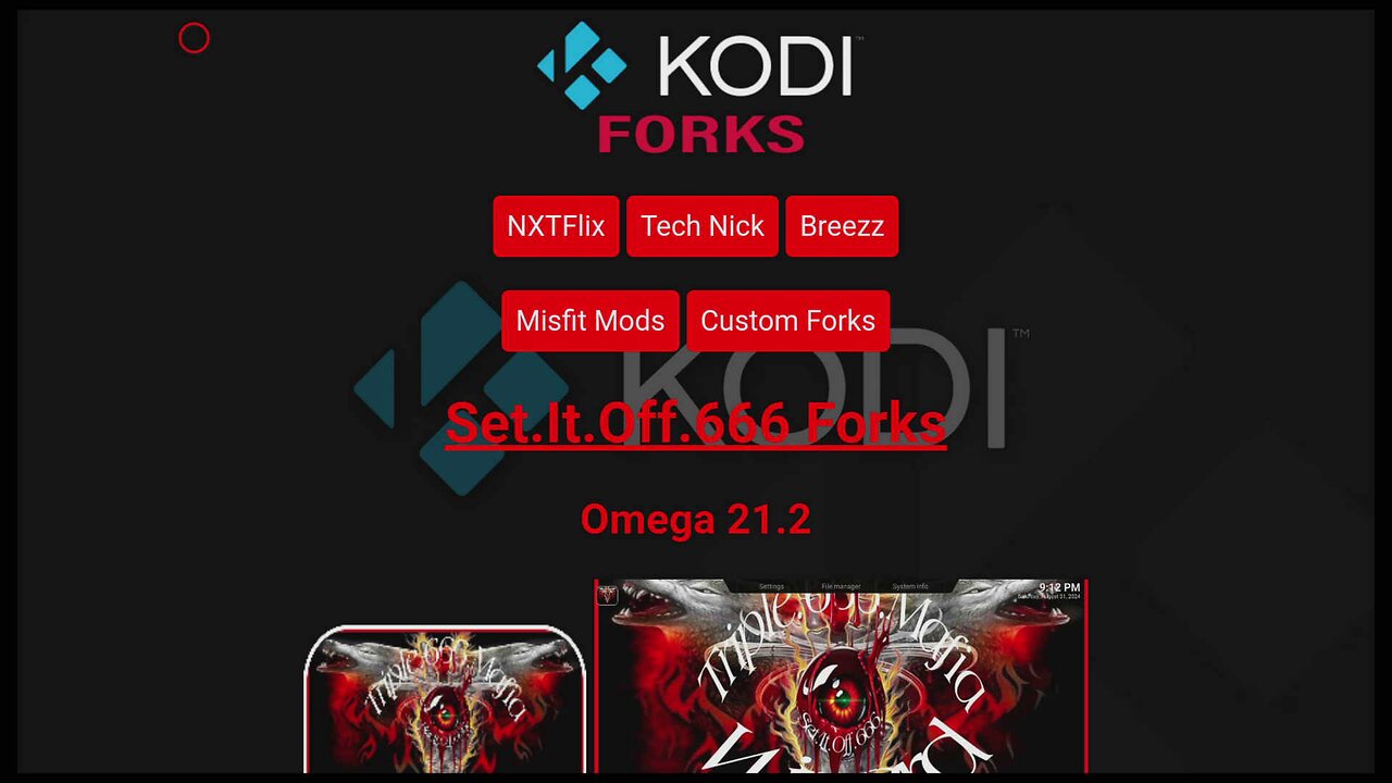 The Largest Collection of kodi 21.2 Kodi Forks - Triple 666 Mafia