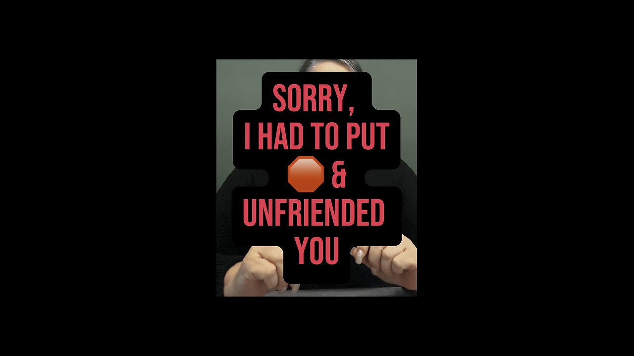 Sorry - I Had To Cut Ya Off 😔