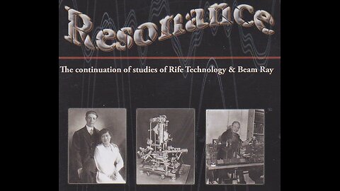 Rife Lecture by Dr. Alex Duarte in 2005