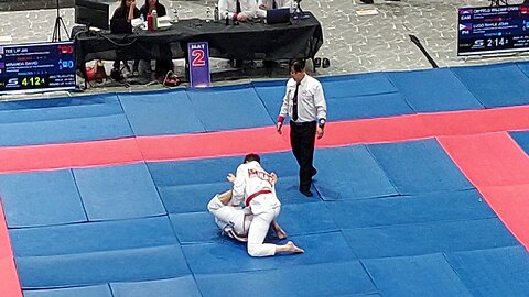 Philippines vs Malaysia BJJ male fight at the Asian Regionals 2025 in Manila
