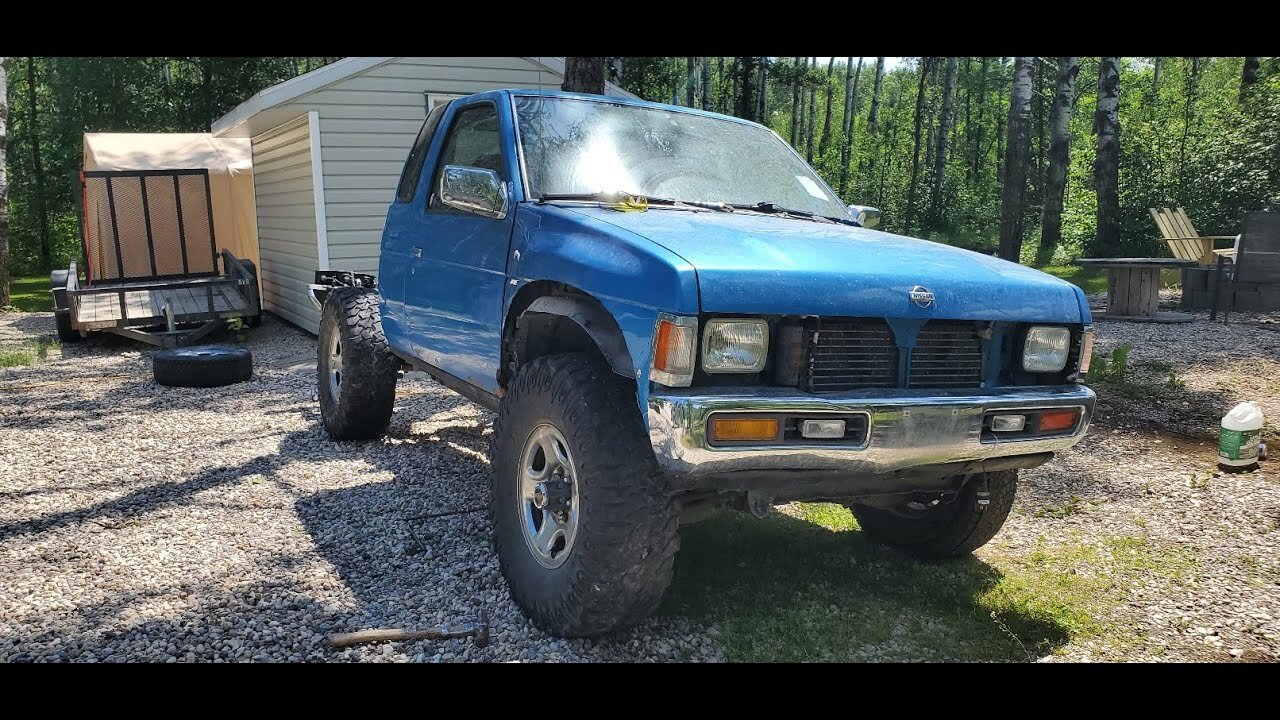 Nissan Hardbody D21 on 35s Pt 1