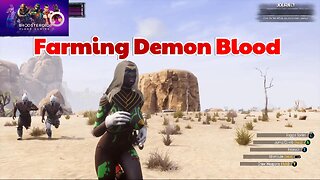 Conan Exiles beginners guide farming demon blood Busty boobs Breast expansion huge tits