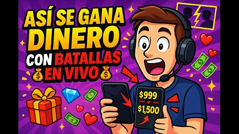 ASÍ ESTÁN GANANDO $1,500 EN MINUTOS ¡SOLO POR COMPETIR EN VIVO!